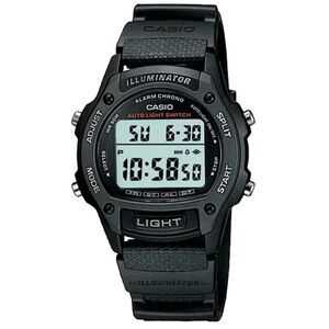 Casio Men's Classic Digital Watch with Black Dial - W-93H-1AV